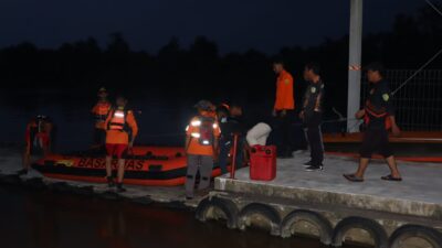 Melaju Dihantam Ombak Saat Latihan, Joki Perahu Ketinting Hilang di Sungai Kahayan