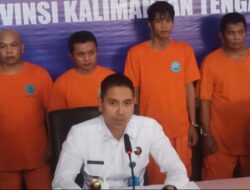 4 Budak Sabu Jaringan Pontianak Diringkus BNNP Kalteng